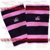 FM-996 ks-18 Weightlifting Fitness Crossfit Gym Knee Sleeves Heavy Polyester Black Pink FM-996 ks-18 Weightlifting Fitness Crossfit Gym Knee Sleeves Heavy Polyester Black Pink