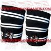 FM-996 k-6 Weightlifting Fitness Crossfit Gym Knee Wraps Black & White FM-996 k-6 Weightlifting Fitness Crossfit Gym Knee Wraps Black & White
