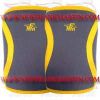 FM-176 k-404 Weightlifting Fitness Crossfit Gym 5mm 7mm Neoprene Knee Sleeves Grey Yellow FM-176 k-404 Weightlifting Fitness Crossfit Gym 5mm 7mm Neoprene Knee Sleeves Grey Yellow